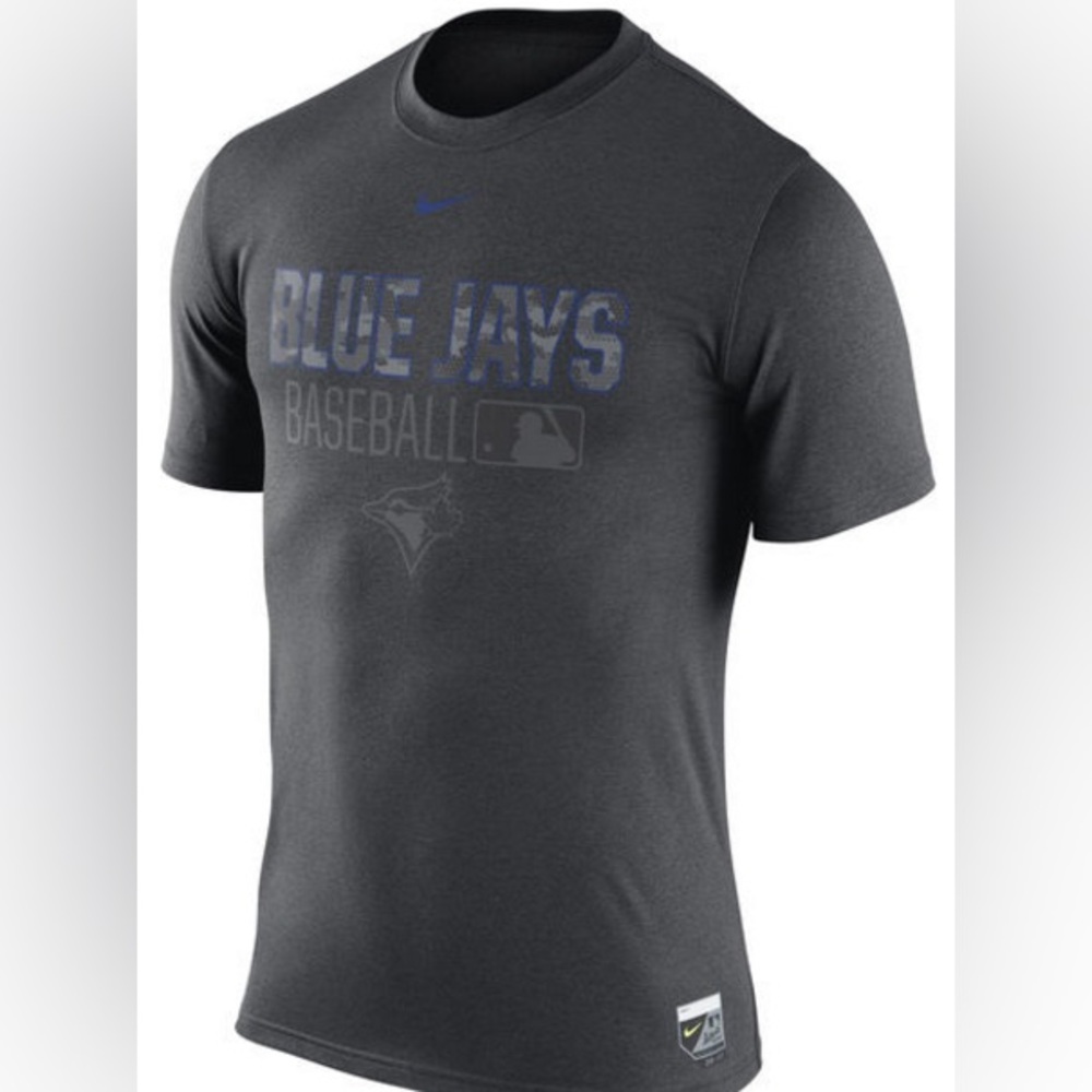 RARE Nike Toronto Blue Jays Digi Camo Team Training shirt MLB baseball jersey PE